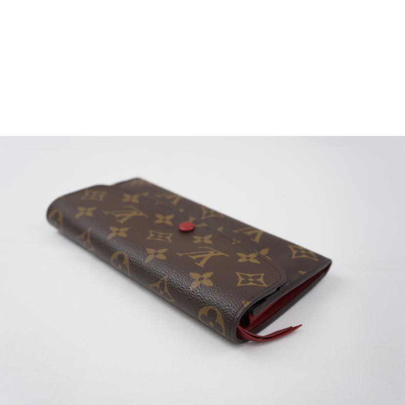 LOUIS VUITTON ルイヴィトン/ポルトフォイユ・エミリー/モノグラム/ルージュ/M63544//CA1140/ABランク/67