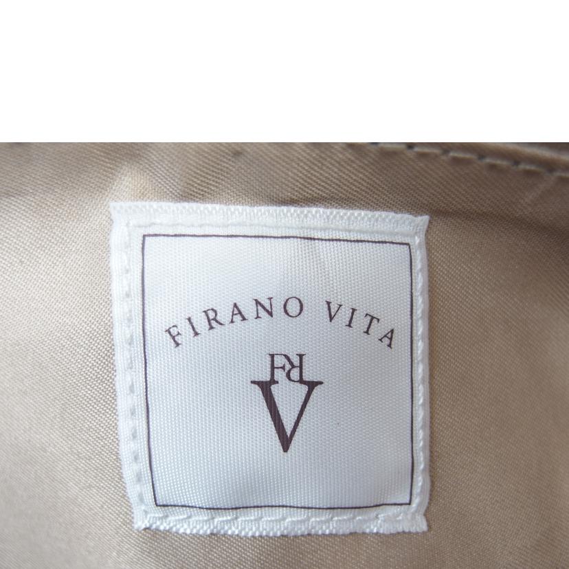 FIRANO VITA フィラノヴィタ/フィラノヴィタ PVCトートバッグ ベージュ//Aランク/83