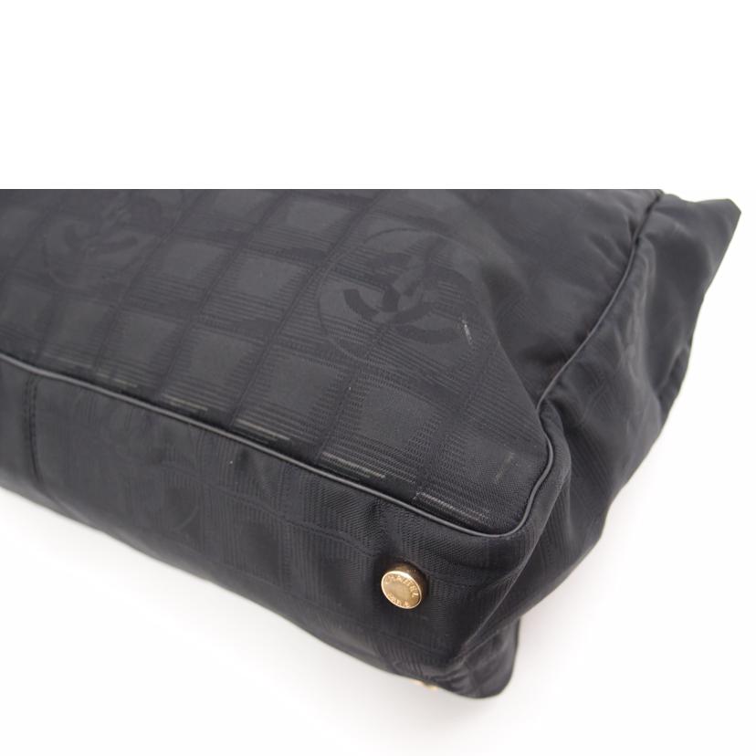 CHANEL シャネル トートバッグ 手提げ 肩掛け 黒 レディース/ニュートラベルライントートMM/ブラック/A15991//8021538/ABランク/69