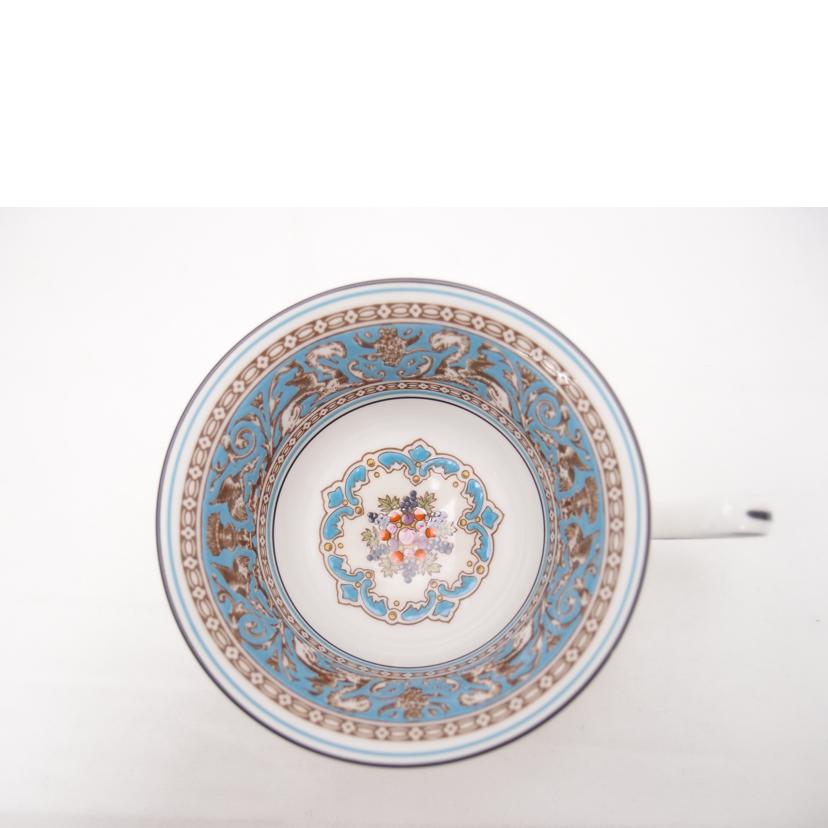 WEDGWOOD ウェッジウッド/フロレンティーン ターコイズ ティーカップ&ソーサー//SAランク/69