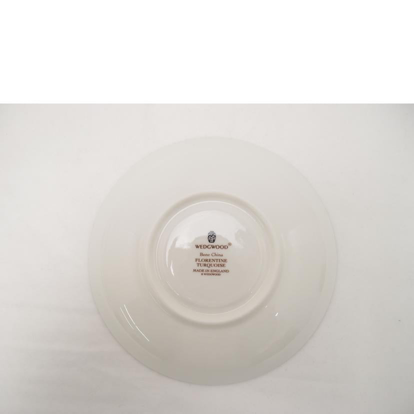 WEDGWOOD ウェッジウッド/フロレンティーン ターコイズ ティーカップ&ソーサー//SAランク/69