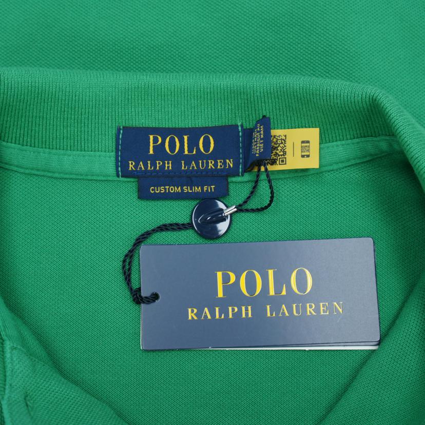 RALPH LAUREN ラルフローレン/カスタムスリムフィットメッシュポロシャツ/MNPOKNI1N822273//SAランク/75