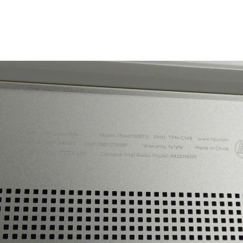 HP ヒューレットパッカード/ノートパソコン/15-ed1506TU//CND127995P/Bランク/64