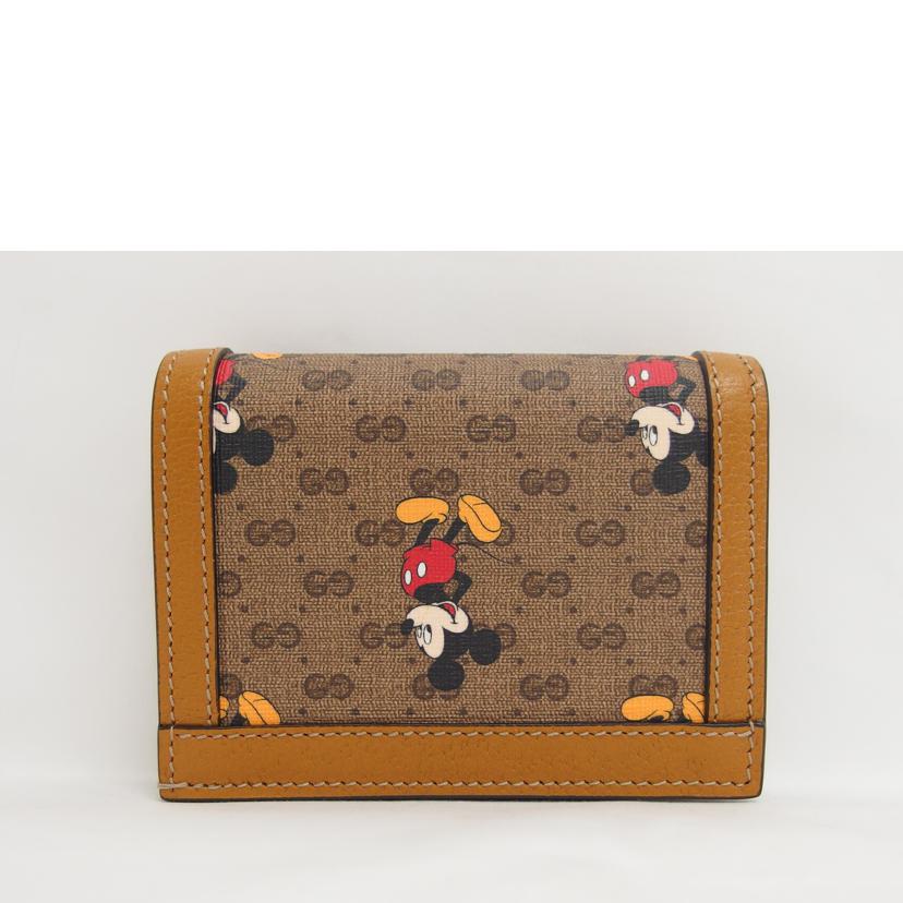 GUCCI グッチ/ディズニーコラボ/GGスプリーム/二つ折り財布/602534//0959/Aランク/04