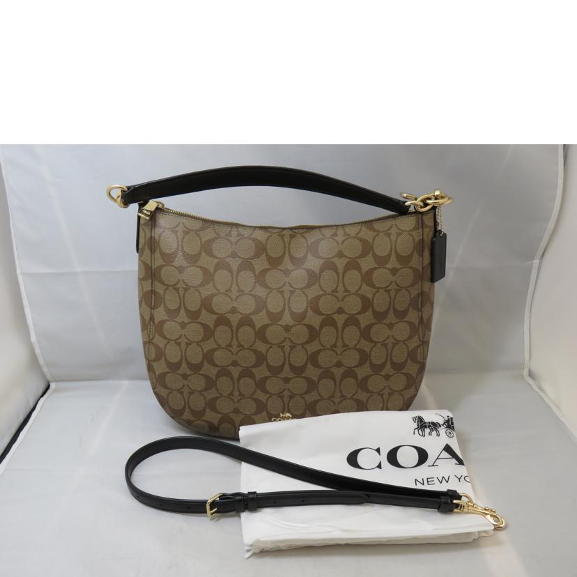 COACH コーチ/PVCシグネチャーエルホーボー/F39527//F1966/Aランク/90