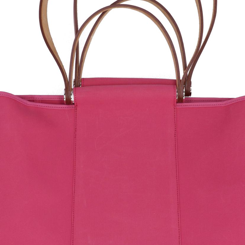 HERMES エルメス/カバックエランPM/トワルオフィシエ/ピンク//Ω AR □P刻印/Bランク/75