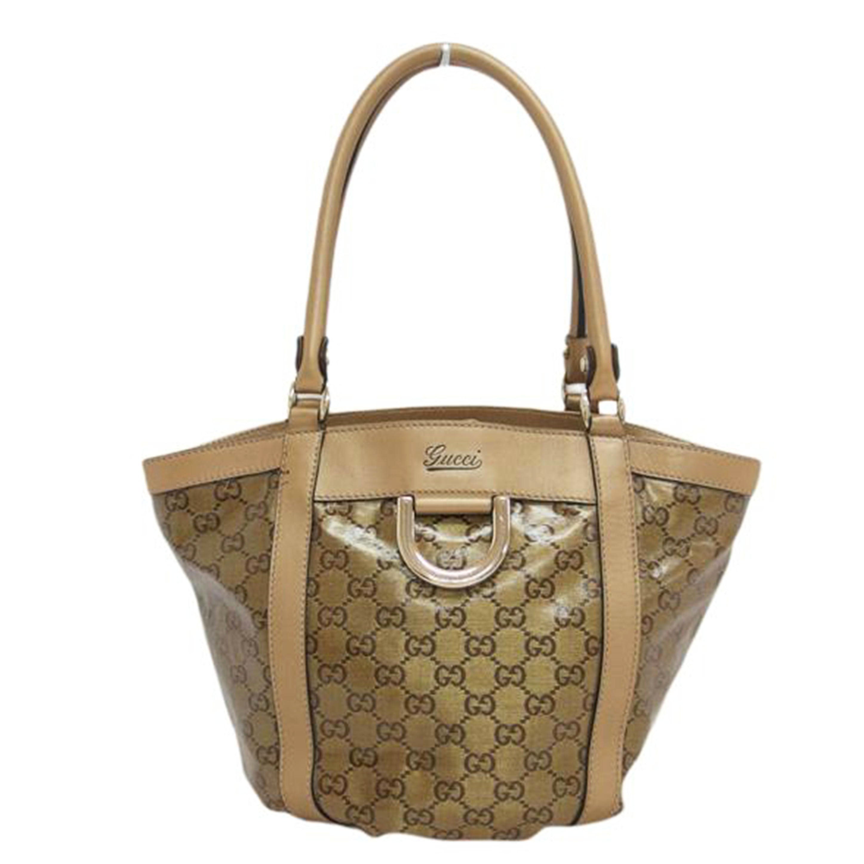 GUCCI グッチ/GGクリスタル/アビートートバッグ/ブラウンゴールド/211983//204991/ABランク/04