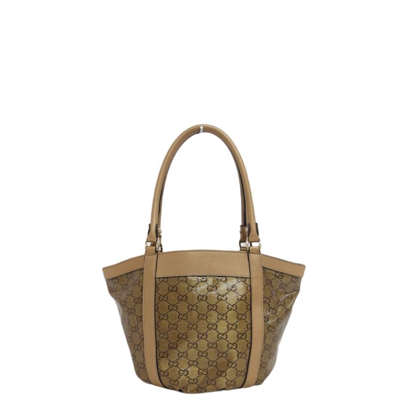 GUCCI グッチ/GGクリスタル/アビートートバッグ/ブラウンゴールド/211983//204991/ABランク/04