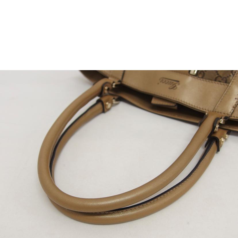 GUCCI グッチ/GGクリスタル/アビートートバッグ/ブラウンゴールド/211983//204991/ABランク/04