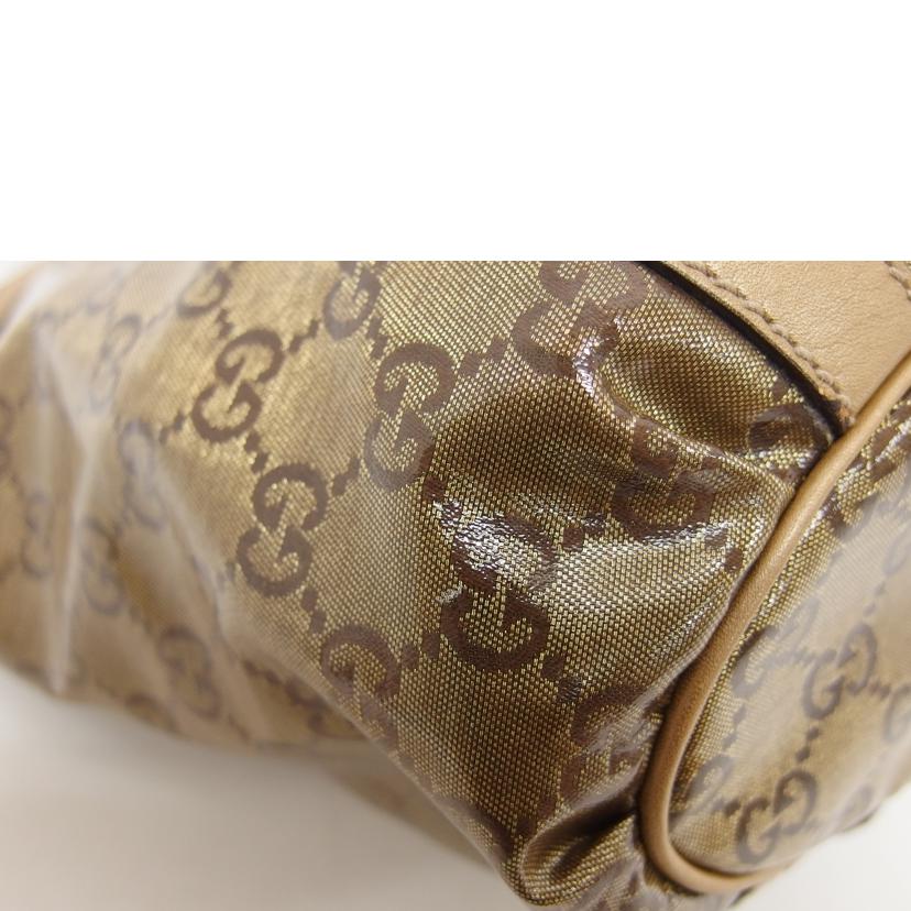 GUCCI グッチ/GGクリスタル/アビートートバッグ/ブラウンゴールド/211983//204991/ABランク/04