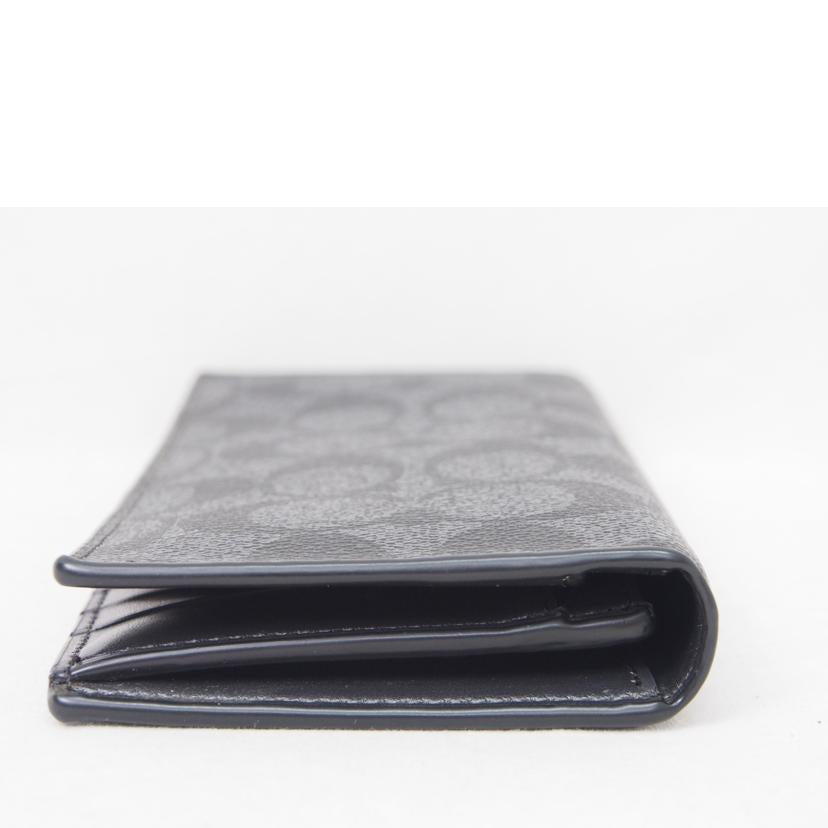 COACH/PVCシグネチャー/2つ折り長財布/F75013//F1844/ABランク/78