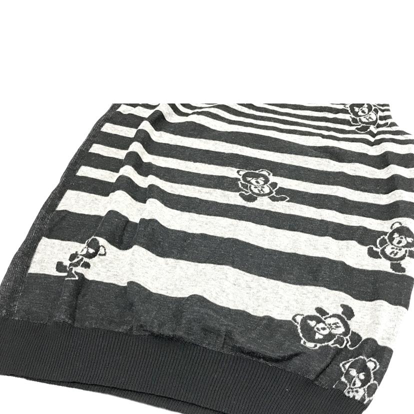 Hysteric Glamour ヒステリックグラマー/HYSTERIC BEAR SCRATCH ボーダーニット/0193CR02//Sランク/51