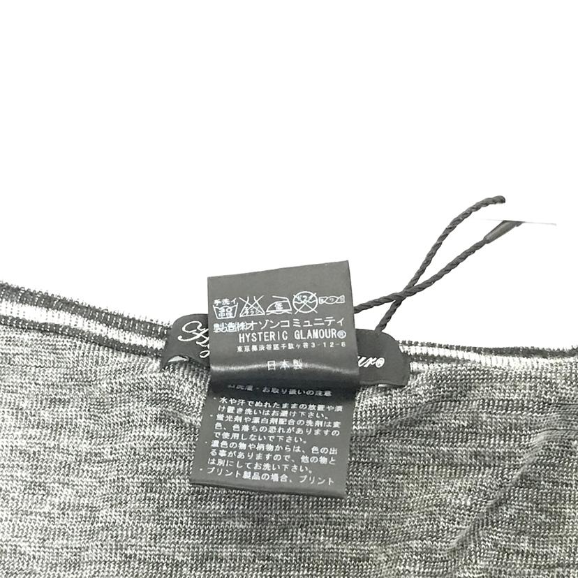 Hysteric Glamour ヒステリックグラマー/HYSTERIC BEAR SCRATCH ボーダーニット/0193CR02//Sランク/51