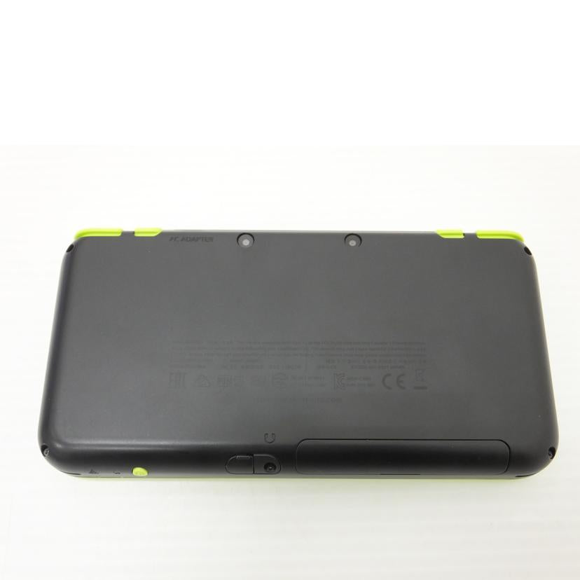 nintendo 任天堂/new2DSLL本体ブラック×ライム/JAN-S-MAAA//NJE103893103/Bランク/88