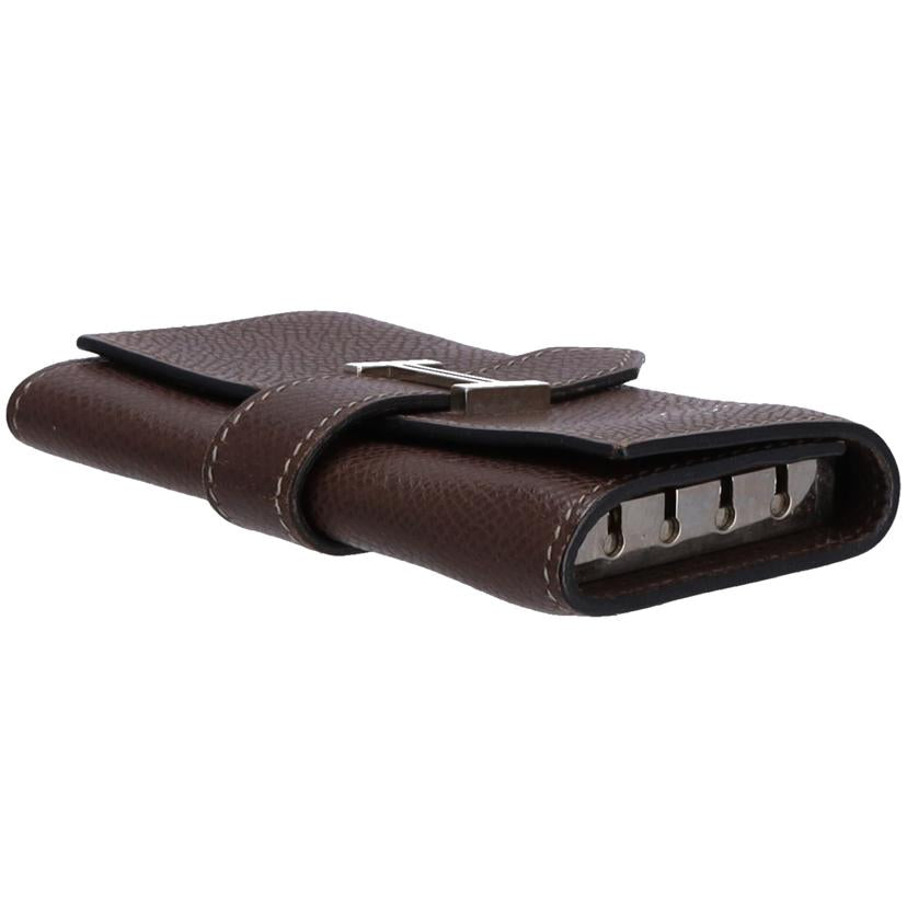 HERMES エルメス/ベアン4連キーケース//□K刻/ABランク/75