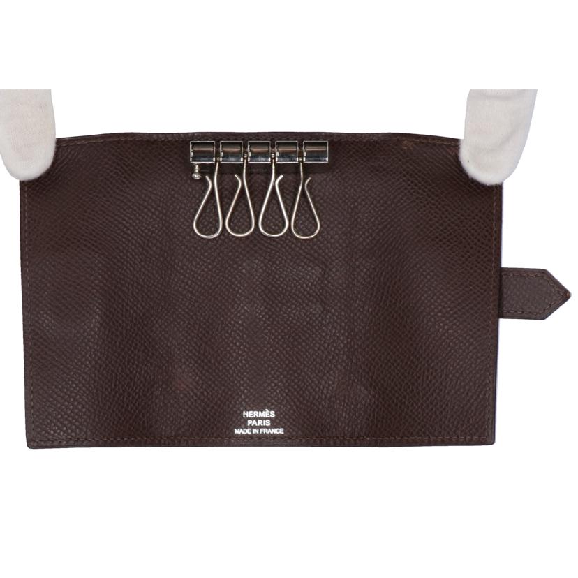 HERMES エルメス/ベアン4連キーケース//□K刻/ABランク/75