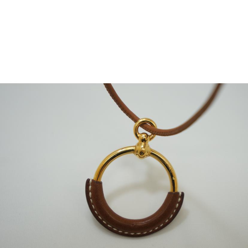 HERMES エルメス/ループグラン/茶ゴールド//ABランク/09