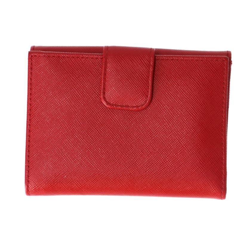 PRADA プラダ 財布 /サフィアーノコンパクトウォレット//203/ABランク/75