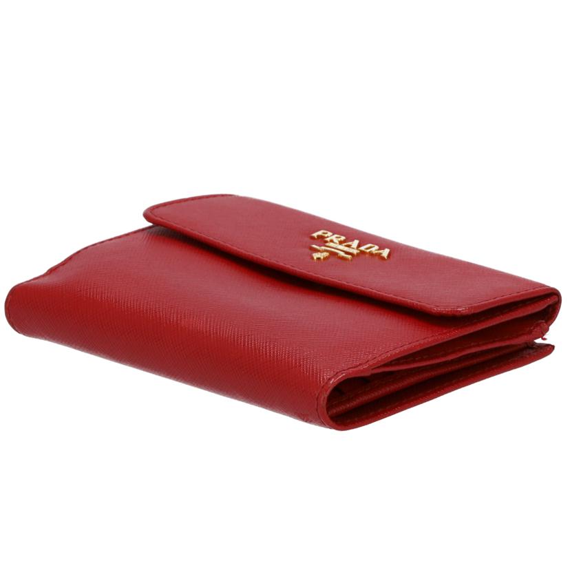 PRADA プラダ 財布 /サフィアーノコンパクトウォレット//203/ABランク/75