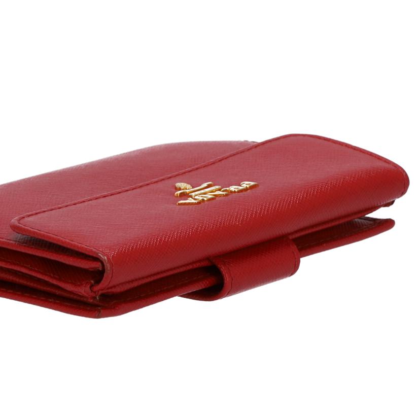 PRADA プラダ 財布 /サフィアーノコンパクトウォレット//203/ABランク/75