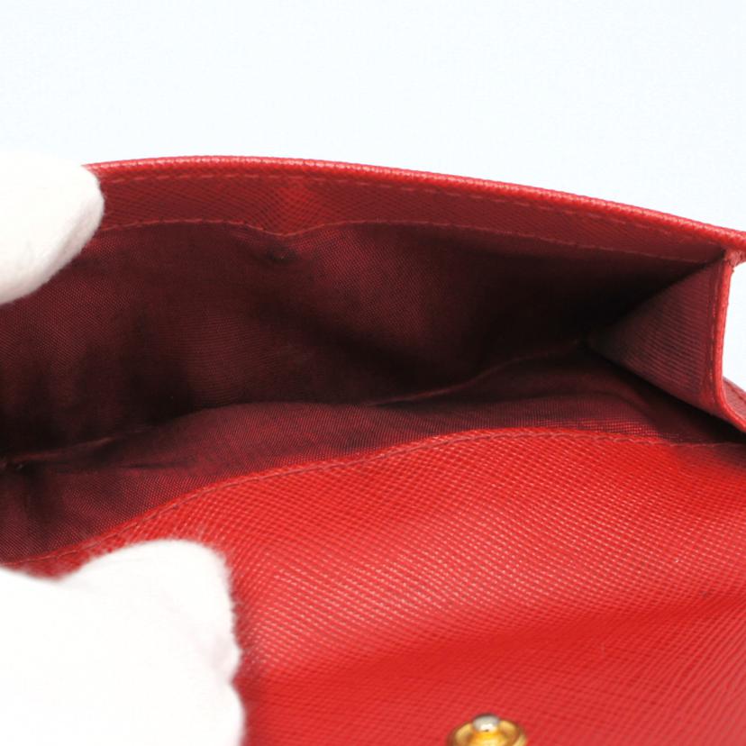 PRADA プラダ 財布 /サフィアーノコンパクトウォレット//203/ABランク/75