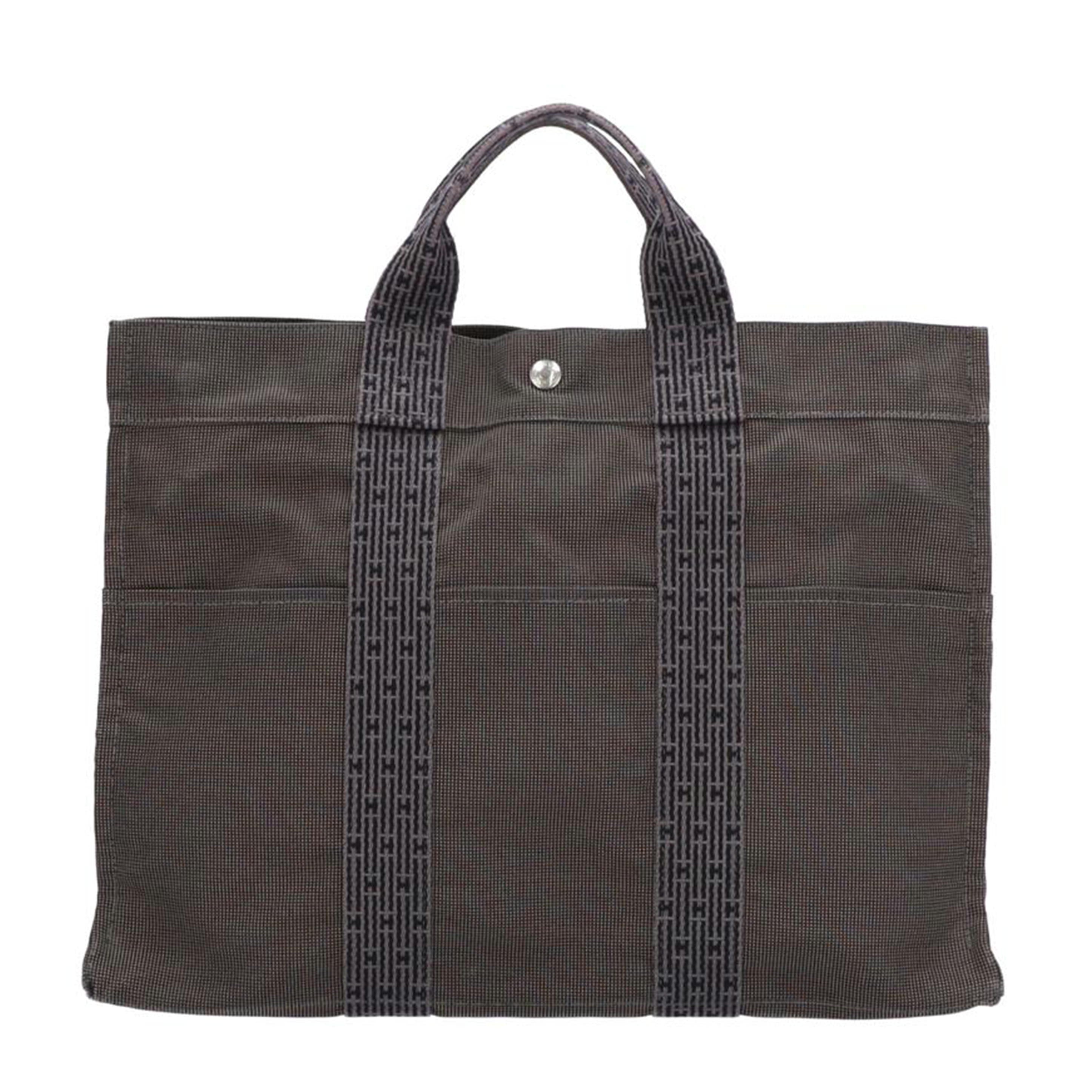 HERMES エルメス/エールライントートMM/グレー//ABランク/75