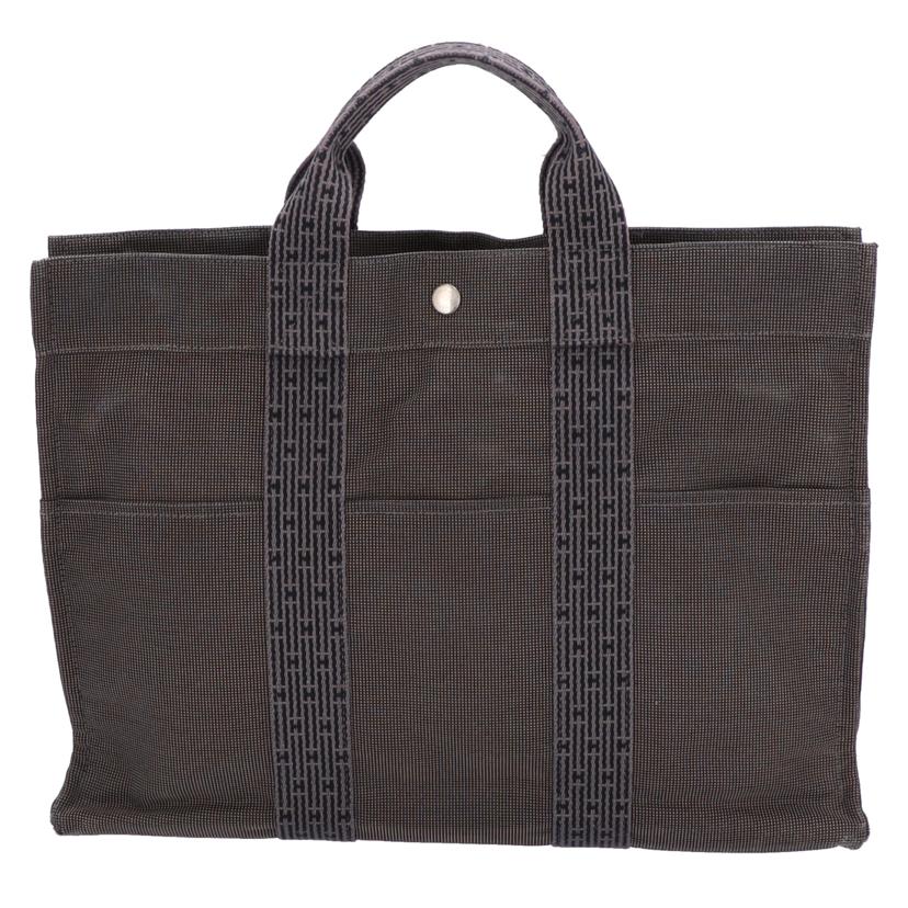 HERMES エルメス/エールライントートMM/グレー//ABランク/75