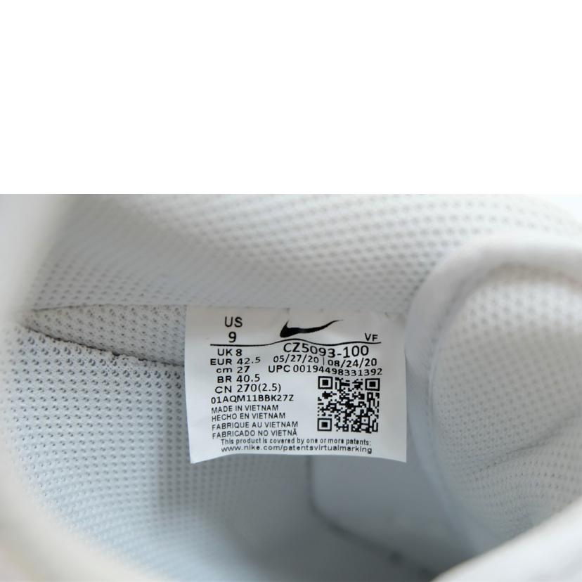 NIKE ナイキ/NIKE AF1/1/CZ5093-100//Sランク/71