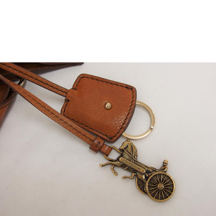 CELINE セリーヌ/レザーブギーバッグ/キャメル/134023//SC-GA-0018/Bランク/04