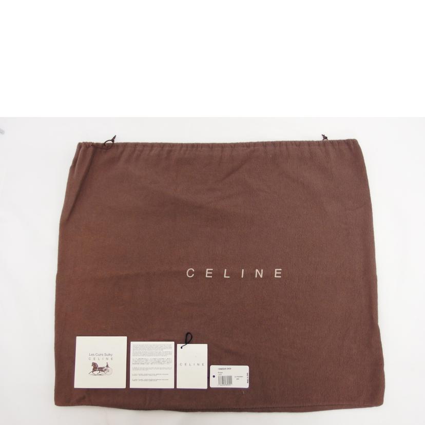 CELINE セリーヌ/レザーブギーバッグ/キャメル/134023//SC-GA-0018/Bランク/04