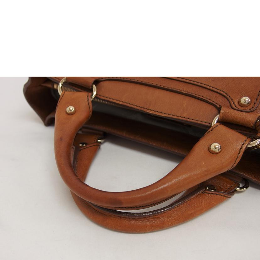 CELINE セリーヌ/レザーブギーバッグ/キャメル/134023//SC-GA-0018/Bランク/04
