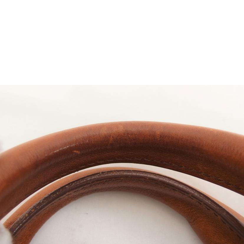 CELINE セリーヌ/レザーブギーバッグ/キャメル/134023//SC-GA-0018/Bランク/04