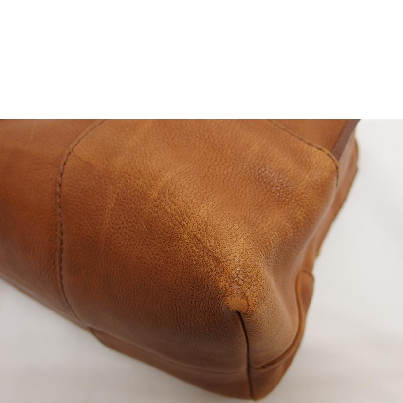 CELINE セリーヌ/レザーブギーバッグ/キャメル/134023//SC-GA-0018/Bランク/04