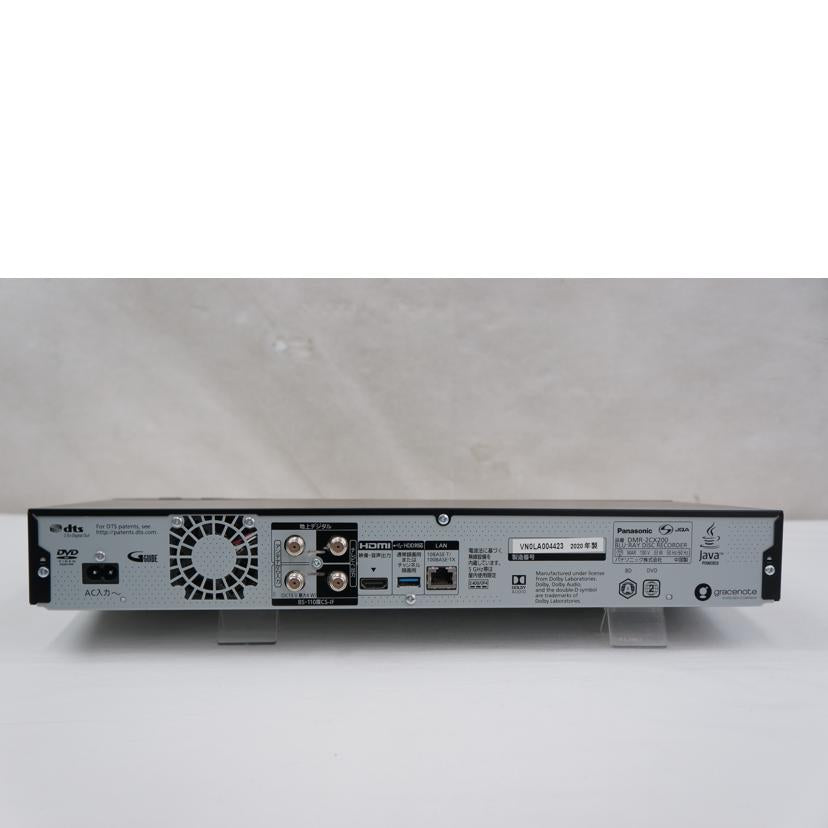 Panasonic パナソニック/レコーダー/DMR-2CX200/DMR-2CX200//VN0LA004423/ABランク/67