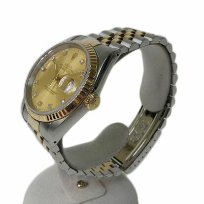 ROLEX ロレックス/デイトジャストYG×SS/10P旧ダイヤ/16233G//E540219/Aランク/84