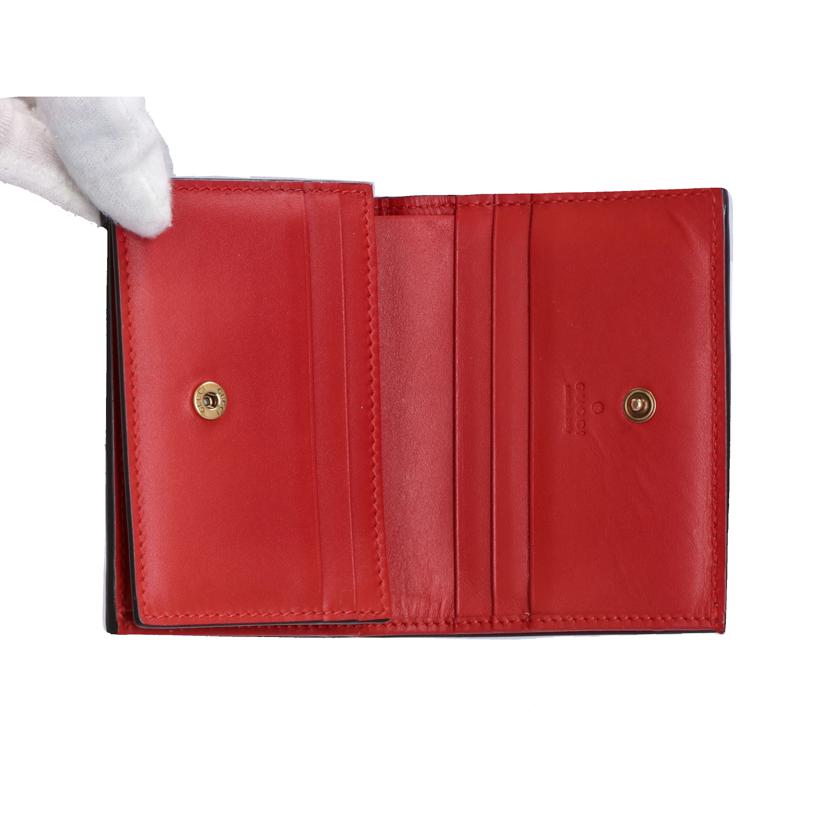 GUCCI グッチ/GGスプリームチェリーコンパクトウォレット/476050//2091/Aランク/75