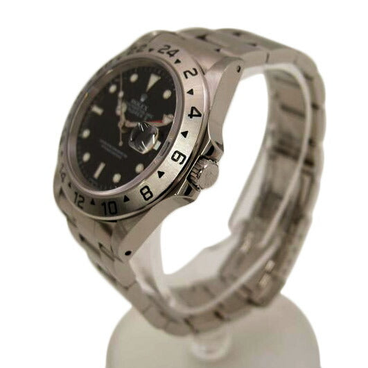 ROLEX ロレックス 腕時計 1998年頃製造 ステンレス 黒文字盤 メンズ 自動巻き エクスプローラⅡ/エクスプローラー2・ブラック/A番/自動巻き/16570//A22**********/Aランク/69