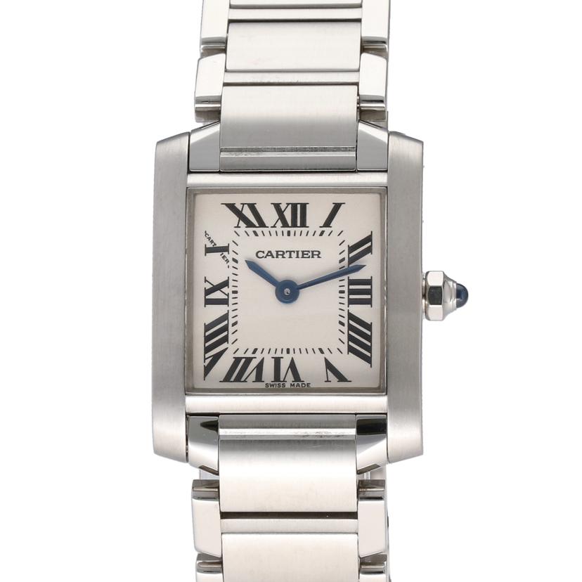 Cartier カルティエ/タンクフランセーズSM/SS/クォーツ/2384//457*****/Aランク/01