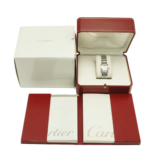 Cartier カルティエ/タンクフランセーズSM/SS/クォーツ/2384//457*****/Aランク/01