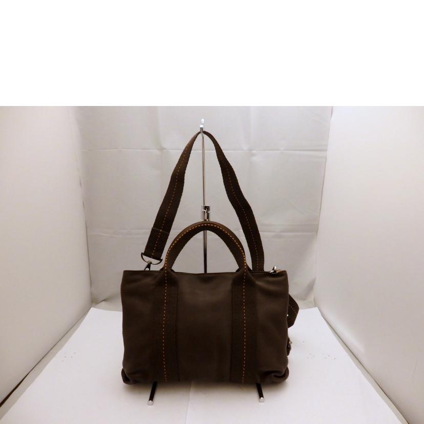 HERMES エルメス/キャラバンホリゾンタル/ヴォーデルマ/ハバナ//Aランク/95