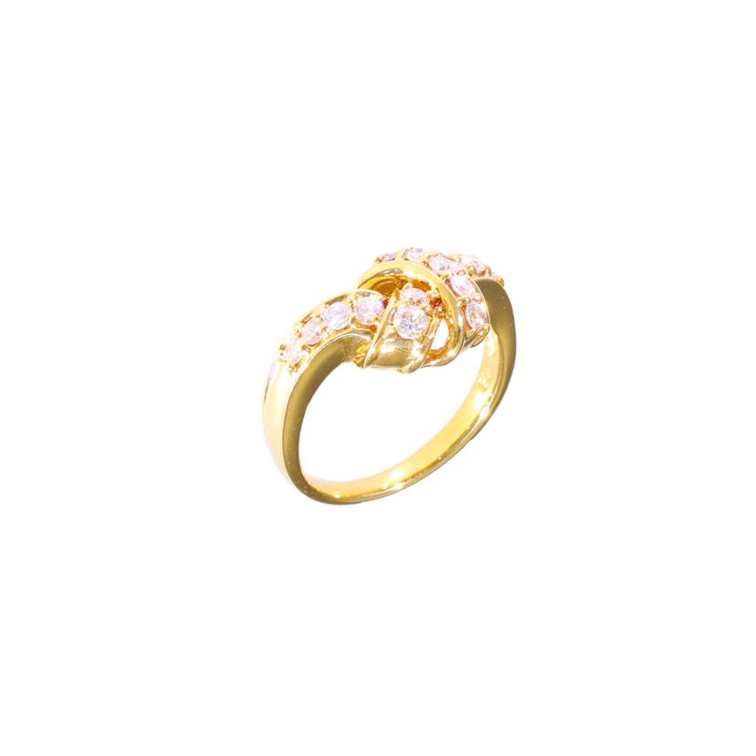 / K18ダイヤリング0.50ct//Aランク/75