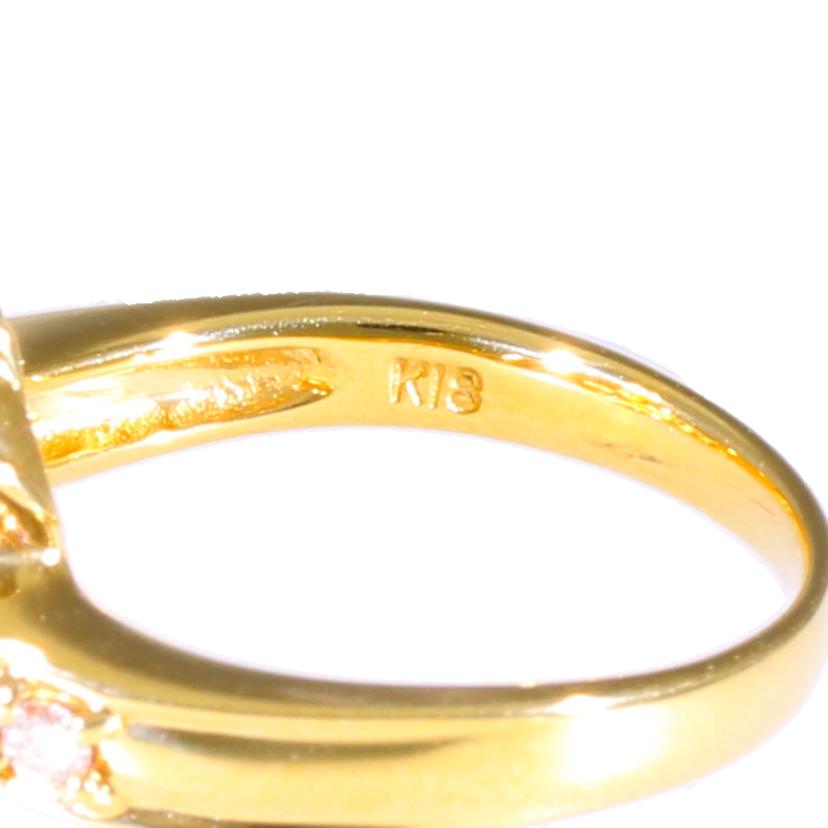 / K18ダイヤリング0.50ct//Aランク/75