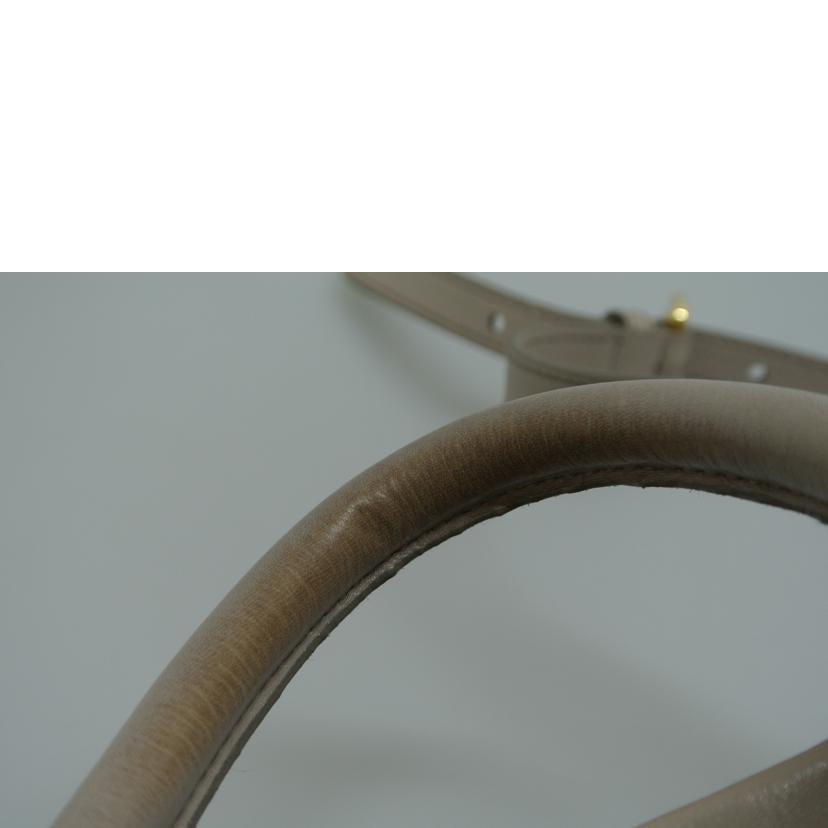 PRADA プラダ/レザー2WAYバッグ ベージュ系//25/Bランク/87