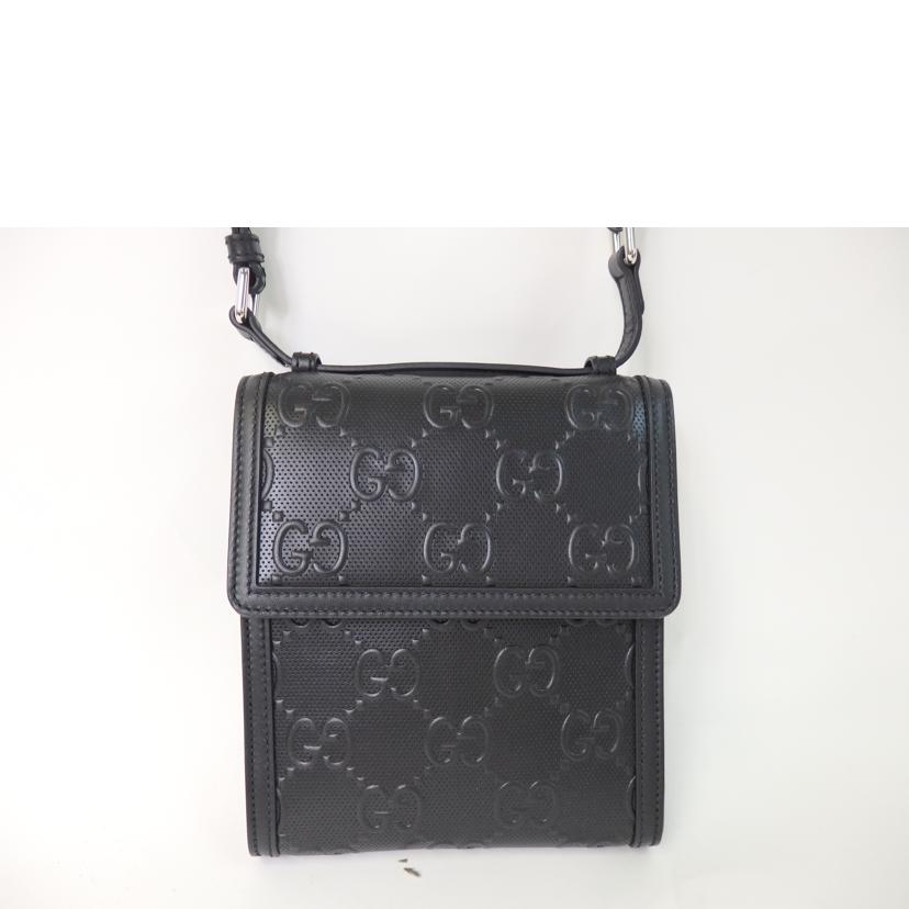 GUCCI グッチ/GGエンボスメッセンジャーバッグ/625782//525040/SAランク/84
