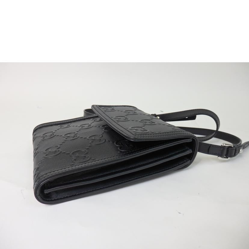 GUCCI グッチ/GGエンボスメッセンジャーバッグ/625782//525040/SAランク/84