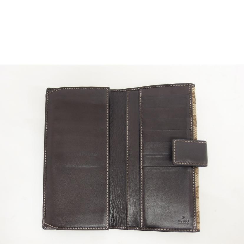GUCCI グッチ/GGキャンバス/Wホック長財布/181593//0416/ABランク/04