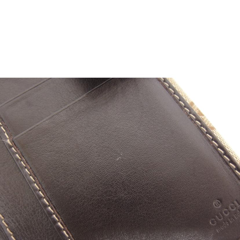 GUCCI グッチ/GGキャンバス/Wホック長財布/181593//0416/ABランク/04