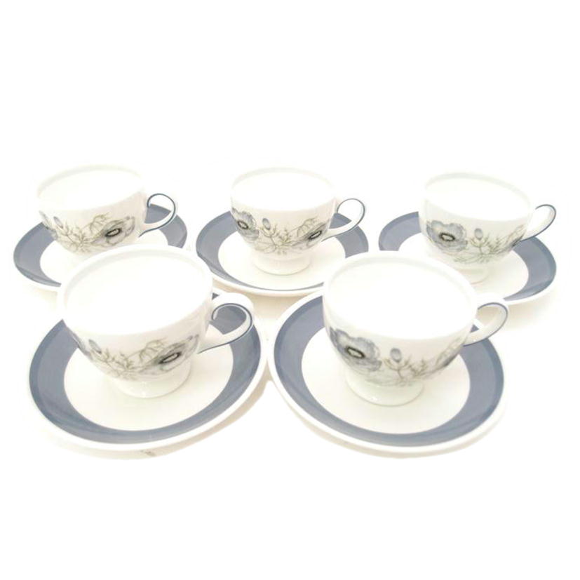 WEDGWOOD ウェッジウッド/カップ&ソーサー5客セット グレンミスト/グレンミスト//SAランク/69
