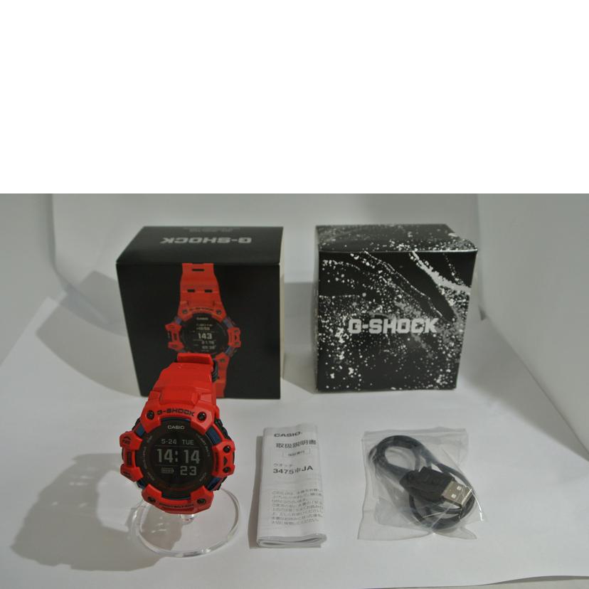CASIO カシオ/G-SHOCKソーラーアシストGPS 赤/GBD-H1000-4JR//002A169J/ABランク/87