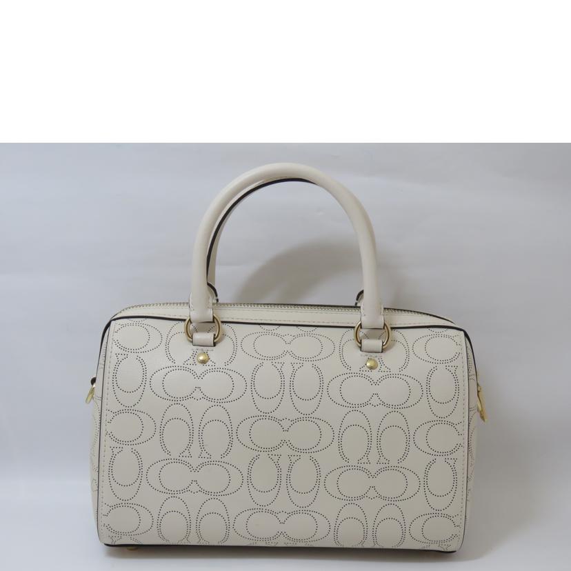 COACH コーチ/ラグジュアリーパフォィテッドレザーローワンサッチェル/1006//B2061/Aランク/90